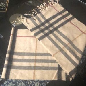 Authentic Burberry scarf- NO TRADES!